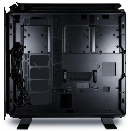 Lian Li Odyssey X Full Tower Case - Convertible Design - Aluminum - Black Lian Li Odyssey X Full Tower Case - Convertible Design - Aluminum - Black