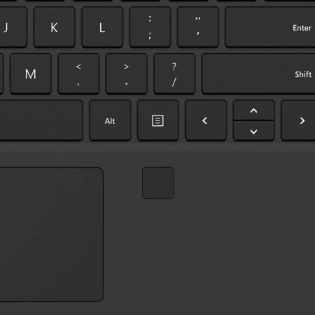 Microsoft Surface Pro Type Cover with Fingerprint ID مايكروسوفت سيرفس كيبورد مع بصمه Microsoft Surface Pro Type Cover with Fingerprint ID مايكروسوفت سيرفس كيبورد مع بصمه