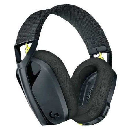 LOGITECH G435 Gaming Headset, Bluetooth and LIGHTSPEED wireless connectivity, Up to 18 hours of battery, 165 g - BLACK LOGITECH G435 Gaming Headset, Bluetooth and LIGHTSPEED wireless connectivity, Up to 18 hours of battery, 165 g - BLACK