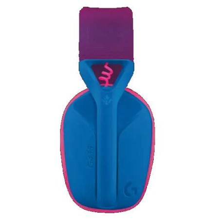 سماعة ألعاب لاسلكية Logitech G435، اتصال لاسلكي مزدوج، ميكروفونات مزدوجة مدمجة بتقنية Beamforming