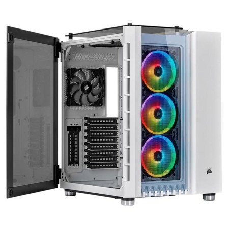 Corsair Crystal 680X RGB Mid Tower - Dual Chamber - 3x Temp Glass - White Corsair Crystal 680X RGB Mid Tower - Dual Chamber - 3x Temp Glass - White