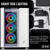 CORSAIR CRYSTAL SERIES 680X RGB TEMP-GLASS MID TOWER CASE- White - صندوق كمبيوتر