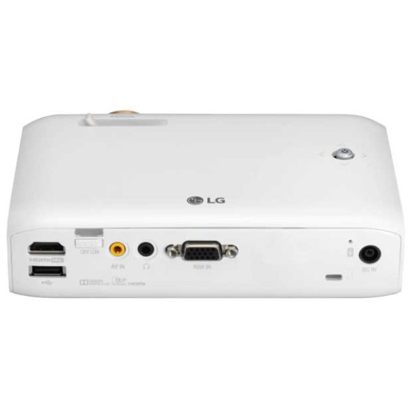LG PH510PG LED Projector with Built-In Battery HD RGB LED 550 Lumens LG PH510PG LED Projector with Built-In Battery HD RGB LED 550 Lumens