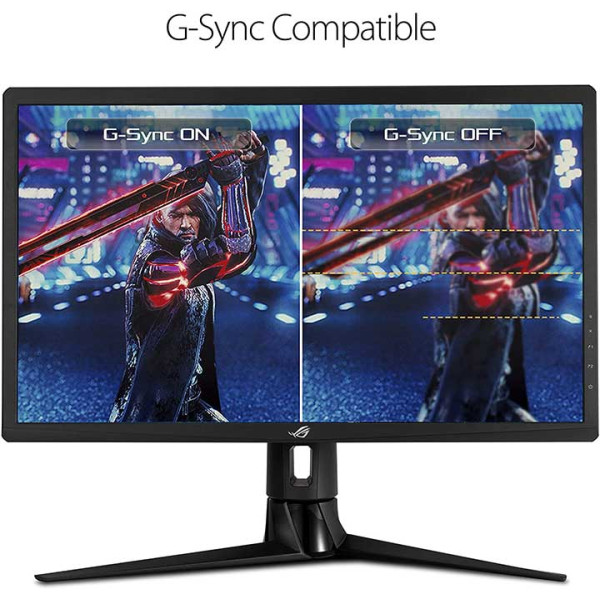 ASUS ROG Strix 27 4K HDR 144Hz DSC Monitor (XG27UQR) - UHD (3840 x 2160), IPS, 1ms, DisplayHDR 400,G-SYNC Compatible ASUS ROG Strix 27 4K HDR 144Hz DSC Monitor (XG27UQR) - UHD (3840 x 2160), IPS, 1ms, DisplayHDR 400,G-SYNC Compatible