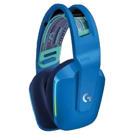 سماعة ألعاب لاسلكية Logitech G733 LIGHTSPEED RGB، إضاءة RGB قابلة للتخصيص، ميكروفون قابل للفصل، عمر بطارية طويل يصل إلى 20 ساعة سماعة ألعاب لاسلكية Logitech G733 LIGHTSPEED RGB، إضاءة RGB قابلة للتخصيص، ميكروفون قابل للفصل، عمر بطارية طويل يصل إلى 20 ساعة