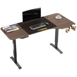 طاولة ألعاب تويستد مايندز على شكل حرف T - ارتفاع قابل للتعديل بشكل كهربائي - Twisted Minds T Shaped Electric Gaming Desk Table طاولة ألعاب تويستد مايندز على شكل حرف T - ارتفاع قابل للتعديل بشكل كهربائي - Twisted Minds T Shaped Electric Gaming Desk Table