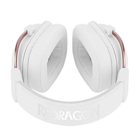 Wired Gaming Headset REDRAGON ZEUS 2 H510W ,7.1 Virtual Surround ,Comfortable memory ,Multi-platform support ,In-line controls -White