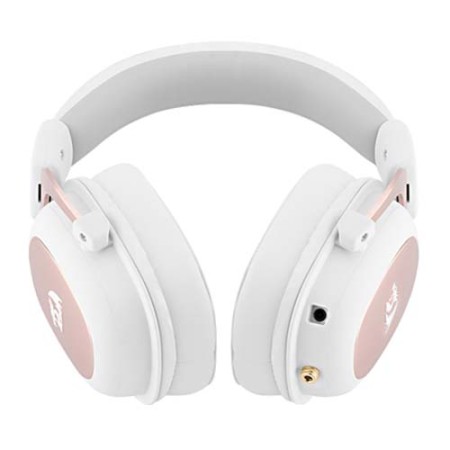 Wired Gaming Headset REDRAGON ZEUS 2 H510W ,7.1 Virtual Surround ,Comfortable memory ,Multi-platform support ,In-line controls -White