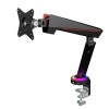 Twisted Minds 17-32 Single Monitor Pro Gaming RGB Desk Mount - Adjustable Die-Cast Aluminum Gas Spring With USB 3.0 Twisted Minds 17-32 Single Monitor Pro Gaming RGB Desk Mount - Adjustable Die-Cast Aluminum Gas Spring With USB 3.0