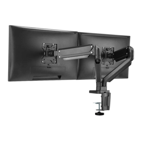 Twisted Minds Dual Aluminum Monitor Arm with USB 3.0 Ports - [ 17inch - 32inch ]