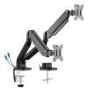 Twisted Minds Dual Aluminum Monitor Arm with USB 3.0 Ports - [ 17inch - 32inch ]