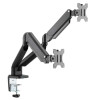 Twisted Minds Dual Aluminum Monitor Arm with USB 3.0 Ports - [ 17inch - 32inch ]
