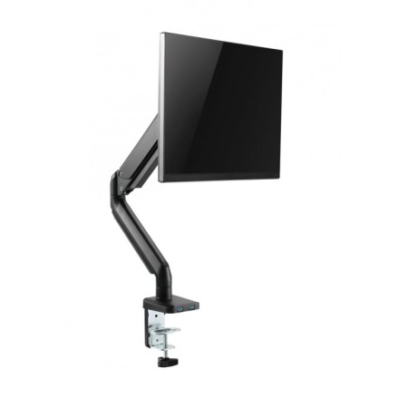 Twisted Minds Single Aluminum Monitor Arm with USB 3.0 Ports - [ 17inch - 32inch ]