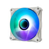 DarkFlash Infinity 8 PWM aRGB Fan, 120mm Cooling, 3 Fan Pack | White
