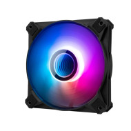 Darkflash Infinity 8 Pwm Argb Fan, 120mm Cooling, 3 Fan Pack | دارك فلاش انفنتي 3 مراوح مضيئة لون أسود