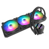 DarkFlash Twister DX360 aRGB AIO Liquid CPU Cooler Black