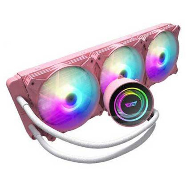 DarkFlash Twister DX360 aRGB AIO Liquid CPU Cooler - مبرد مائي دارك فلاش وردي DarkFlash Twister DX360 aRGB AIO Liquid CPU Cooler - مبرد مائي دارك فلاش وردي