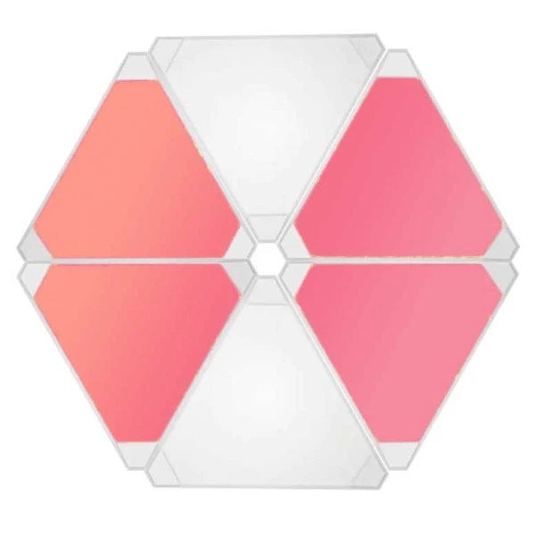 Cololight Smart Triangle Wall Lights With 3 Extension Connection Slots For Gaming Room Decor | 3pcs Extension Cololight Smart Triangle Wall Lights With 3 Extension Connection Slots For Gaming Room Decor | 3pcs Extension