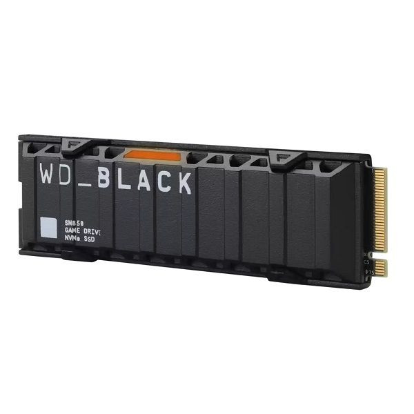 WD BLACK SN850 500GB NVMe Internal Gaming SSD with Heatsink - Works with Pc and Playstation 5, Gen4 PCIe, M.2 2280, Up to 7,000 MB/s WD BLACK SN850 500GB NVMe Internal Gaming SSD with Heatsink - Works with Pc and Playstation 5, Gen4 PCIe, M.2 2280, Up to 7,000 MB/s