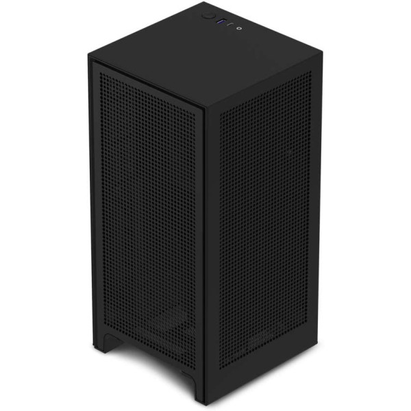 NZXT H1 UK Version- Small Form-Factor ITX Case - Dual Chamber Airflow - Tinted Tempered Glass Front Panel - Integrated 650W 80+ Gold PSU - 140mm AIO Watercooler - PCIe 3.0 High-Speed Riser Card -Black NZXT H1 UK Version- Small Form-Factor ITX Case - Dual Chamber Airflow - Tinted Tempered Glass Front Panel - Integrated 650W 80+ Gold PSU - 140mm AIO Watercooler - PCIe 3.0 High-Speed Riser Card -Black