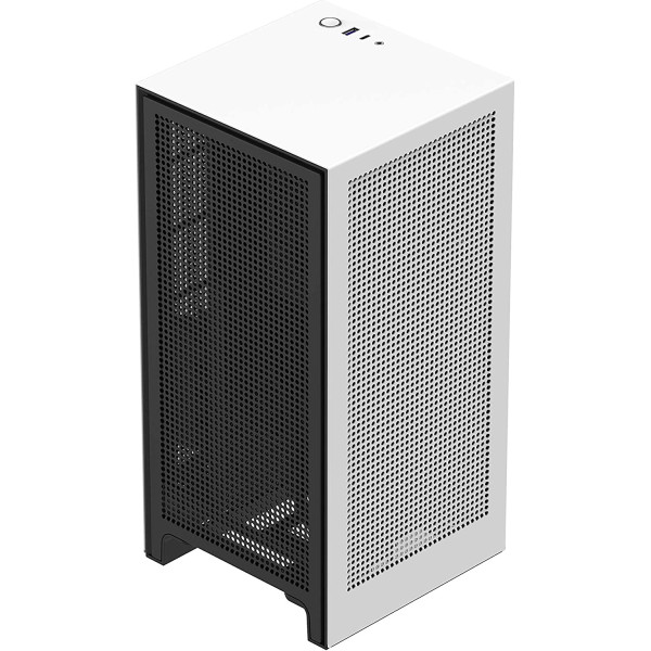 NZXT H1 UK Version- Small Form-Factor ITX Case - Dual Chamber Airflow - Tinted Tempered Glass Front Panel - Integrated 650W 80+ Gold PSU - 140mm AIO Watercooler - PCIe 3.0 High-Speed Riser Card -White NZXT H1 UK Version- Small Form-Factor ITX Case - Dual Chamber Airflow - Tinted Tempered Glass Front Panel - Integrated 650W 80+ Gold PSU - 140mm AIO Watercooler - PCIe 3.0 High-Speed Riser Card -White