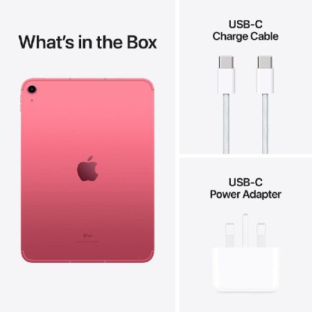 Apple 10.9 inch Ipad 10th Gen 2022 - 64GB - Wi-Fi Only - Pink
