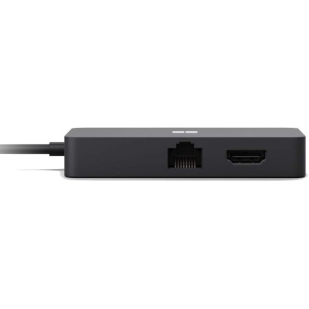 Microsoft Usb-C Travel Hub-Hdmi, Vga, Usb-A,Usb-C And Ethernet Ports, Black - مايكروسوفت موزع متعدد المنافد Microsoft Usb-C Travel Hub-Hdmi, Vga, Usb-A,Usb-C And Ethernet Ports, Black - مايكروسوفت موزع متعدد المنافد