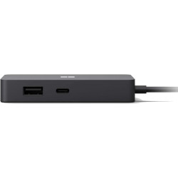 Microsoft Usb-C Travel Hub-Hdmi, Vga, Usb-A,Usb-C And Ethernet Ports, Black - مايكروسوفت موزع متعدد المنافد Microsoft Usb-C Travel Hub-Hdmi, Vga, Usb-A,Usb-C And Ethernet Ports, Black - مايكروسوفت موزع متعدد المنافد