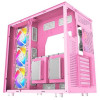 XIGMATEK AQUARIUS PRO QUEEN (7xFAN) GAMING MIDTOWER ATX CASE -PINK