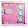 XIGMATEK AQUARIUS PRO QUEEN (7xFAN) GAMING MIDTOWER ATX CASE -PINK
