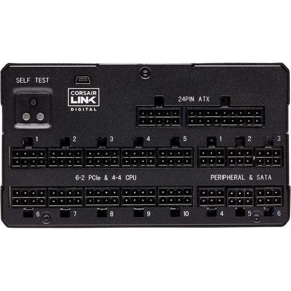CORSAIR AX1600i FULLY MODULAR POWER SUPPLY- 80+ TITANIUM CORSAIR AX1600i FULLY MODULAR POWER SUPPLY- 80+ TITANIUM