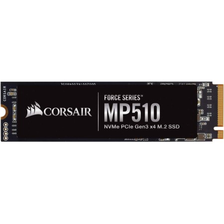 Corsair Force Series MP510 NVMe PCIe Gen3 M.2 SSD 480GB Corsair Force Series MP510 NVMe PCIe Gen3 M.2 SSD 480GB