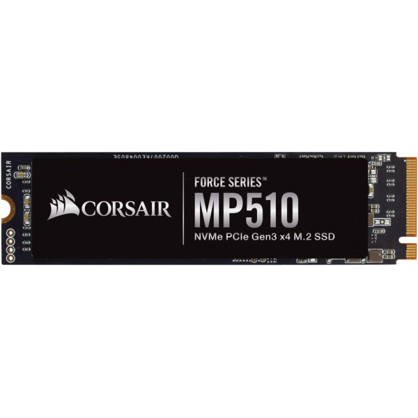 Corsair Force Series MP510 NVMe PCIe Gen3 M.2 SSD 480GB Corsair Force Series MP510 NVMe PCIe Gen3 M.2 SSD 480GB