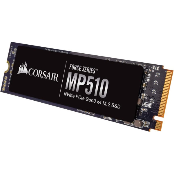 Corsair Force Series MP510 NVMe PCIe Gen3 M.2 SSD 480GB Corsair Force Series MP510 NVMe PCIe Gen3 M.2 SSD 480GB