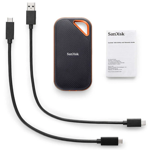 سانديسك اكستريم برو SSD 1TB بسرعة تصل الي 2000MB/s مساحة تخزين خارجية سانديسك اكستريم برو SSD 1TB بسرعة تصل الي 2000MB/s مساحة تخزين خارجية