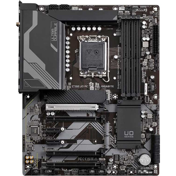 مذربورد جيجابايت Z790 UD DDR5 تدعم PCIe 5.0 مذربورد جيجابايت Z790 UD DDR5 تدعم PCIe 5.0