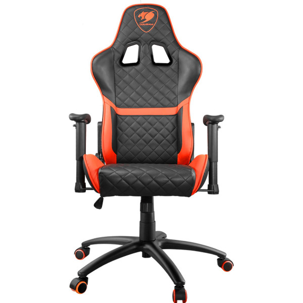 COUGAR ARMOR ONE GAMING CHAIR - BLACK/ORANGE COUGAR ARMOR ONE GAMING CHAIR - BLACK/ORANGE