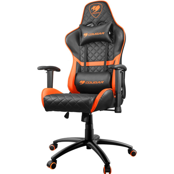 COUGAR ARMOR ONE GAMING CHAIR - BLACK/ORANGE COUGAR ARMOR ONE GAMING CHAIR - BLACK/ORANGE