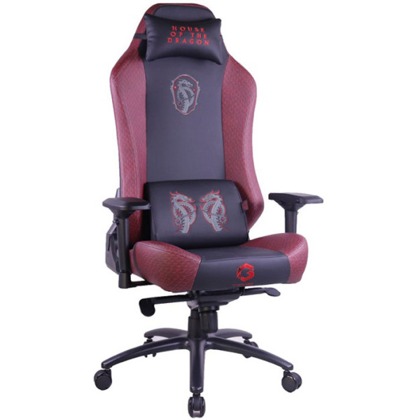 Gameon Gaming Chair With Adjustable 4d Armrest – House Of The Dragons Gameon Gaming Chair With Adjustable 4d Armrest – House Of The Dragons