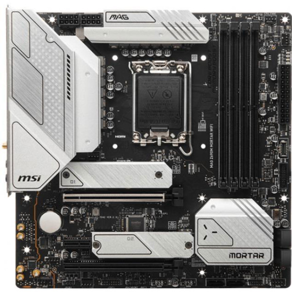 أم أس أي مج Z690M مورتر وايفايDDR5 - 6E أم أس أي مج Z690M مورتر وايفايDDR5 - 6E