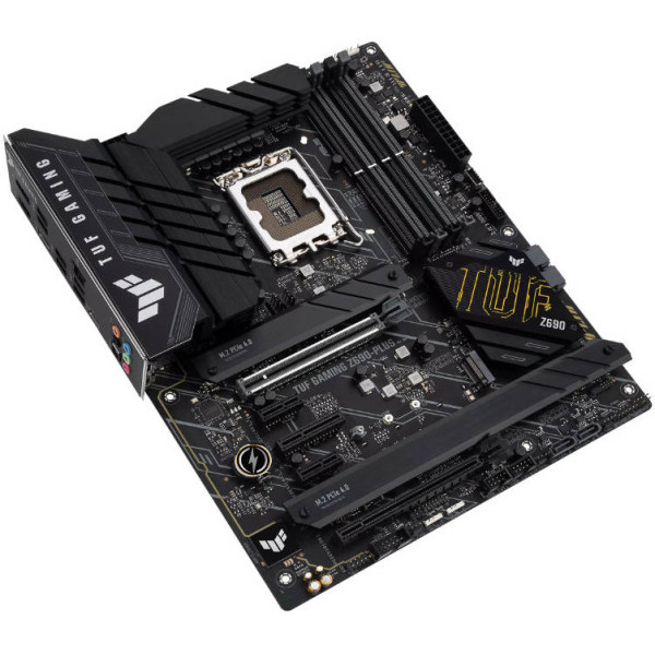 ASUS TUF GAMING Z690-PLUS -DDR5 (AURA)- LGA 1700 - مذربورد أسوس ASUS TUF GAMING Z690-PLUS -DDR5 (AURA)- LGA 1700 - مذربورد أسوس