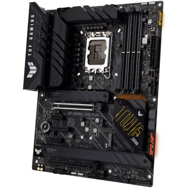ASUS TUF GAMING Z690-PLUS -DDR5 (AURA)- LGA 1700 - مذربورد أسوس ASUS TUF GAMING Z690-PLUS -DDR5 (AURA)- LGA 1700 - مذربورد أسوس