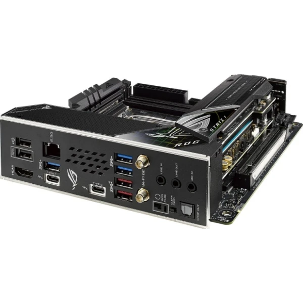 ASUS ROG STRIX Z690-I GAMING WiFi 6e - DDR5 (AURA)- LGA 1700 - مذربورد أسوس ASUS ROG STRIX Z690-I GAMING WiFi 6e - DDR5 (AURA)- LGA 1700 - مذربورد أسوس
