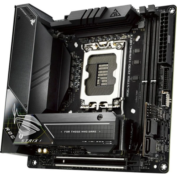 ASUS ROG STRIX Z690-I GAMING WiFi 6e - DDR5 (AURA)- LGA 1700 - مذربورد أسوس ASUS ROG STRIX Z690-I GAMING WiFi 6e - DDR5 (AURA)- LGA 1700 - مذربورد أسوس