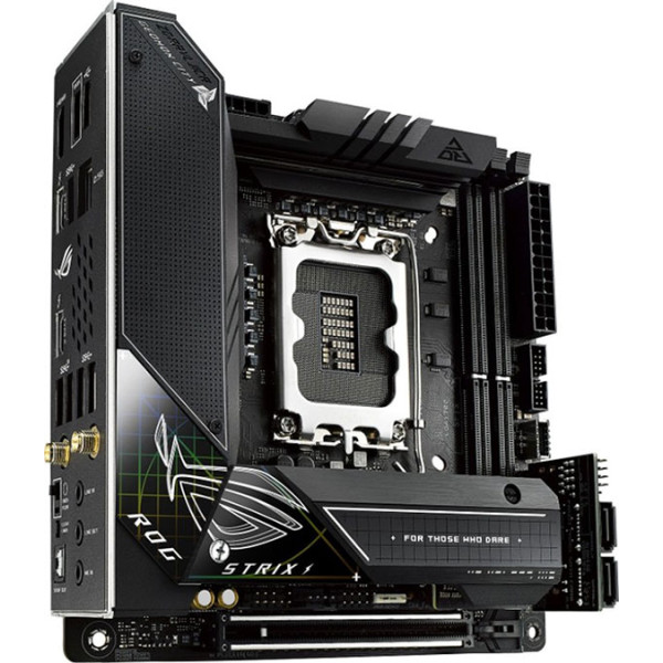 ASUS ROG STRIX Z690-I GAMING WiFi 6e - DDR5 (AURA)- LGA 1700 - مذربورد أسوس ASUS ROG STRIX Z690-I GAMING WiFi 6e - DDR5 (AURA)- LGA 1700 - مذربورد أسوس