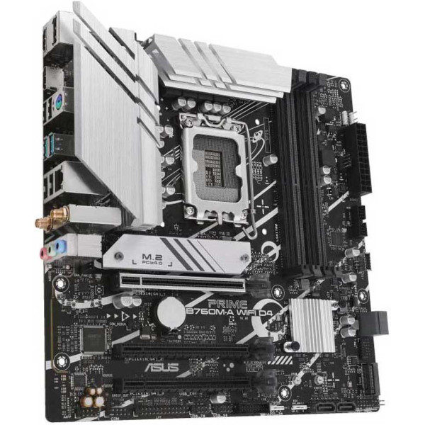 مذربورد أسوس برايم B760m-A Wifi D4 تدعم وايفاي 6 مذربورد أسوس برايم B760m-A Wifi D4 تدعم وايفاي 6