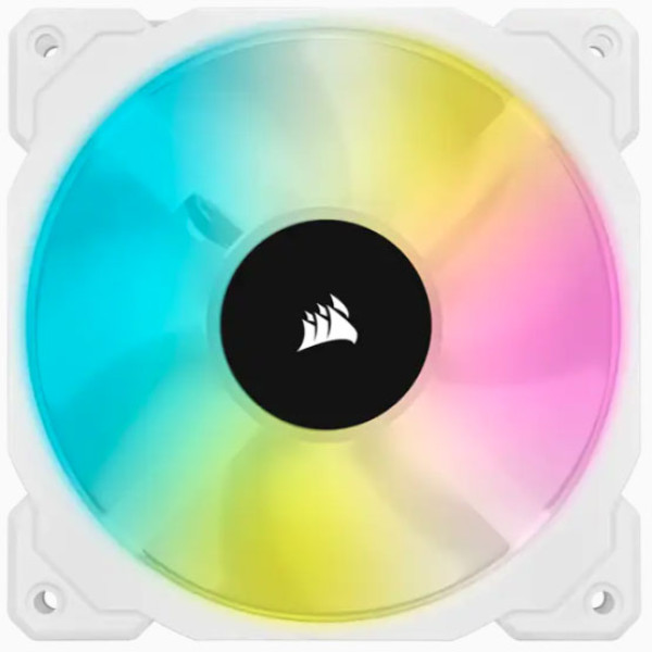 CORSAIR  iCUE H100i ELITE CAPELLIX RGB 240MM LIQUID CPU COOLER - WHITE