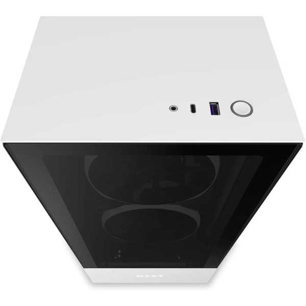 NZXT H510 Elite Temp-Glass Gaming Compact ATX Mid Tower Case- White NZXT H510 Elite Temp-Glass Gaming Compact ATX Mid Tower Case- White