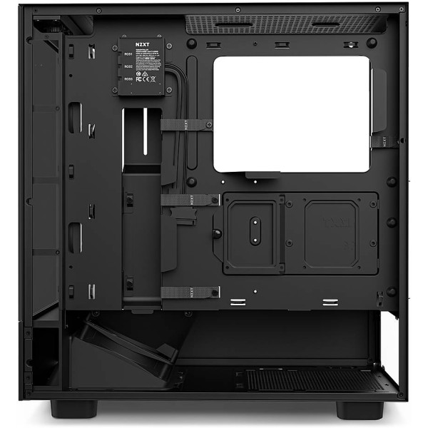 NZXT H5 ELITE ATX Mid Tower Gaming Case 2x Fans 140m RGB - Black NZXT H5 ELITE ATX Mid Tower Gaming Case 2x Fans 140m RGB - Black