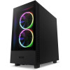 NZXT H5 ELITE ATX Mid Tower Gaming Case 2x Fans 140m RGB - Black NZXT H5 ELITE ATX Mid Tower Gaming Case 2x Fans 140m RGB - Black